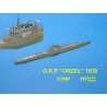 NikoModel 7009 – O.R.P. Orzeł wz.39 (1/700) – Maquette Résine
