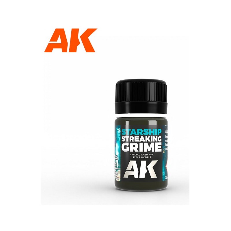 Ak Interactive Ak0637 Grime Starship streaking 35ml