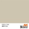 Ak Interactive Ak11114 Peinture Acrylique 3g Deck tan 17ml