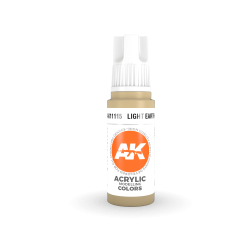 Ak Interactive Ak11115 Peinture Acrylique 3g Terre legère 17ml