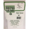 Evergreen EG9020 – Plaques blanches 0,5 mm (lot de 3)