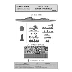 Niko Model 7085 – Frégate Suffren (D602) 1990 1:700