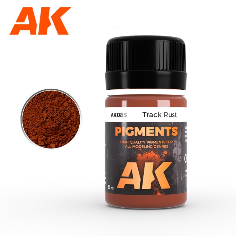 Ak Interactive Ak085 Pigments Rouille chenille 35ml