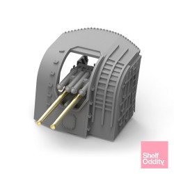 Shelf Oddity SO700144 – IJN Canon AA Double 127 mm Type 89 (1:700)