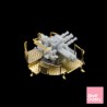 Shelf Oddity SO700147 – Canon Quadruple Britannique 2 Pdr Pom-Pom Mk VII (1:700)