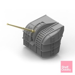 Shelf Oddity SO700143 – IJN Canon Simple 120 mm Type 10 (1:700)