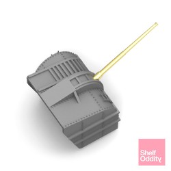 Shelf Oddity SO700143 – IJN Canon Simple 120 mm Type 10 (1:700)