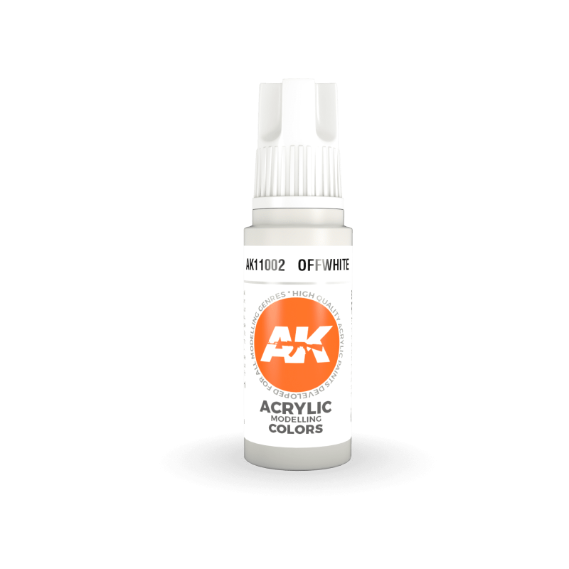 Ak Interactive Ak11002 Peinture Acrylique 3g Blanc Cassé 17ml