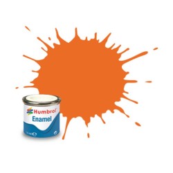 Humbrol 46 Orange Mat - 14ml Peinture Email