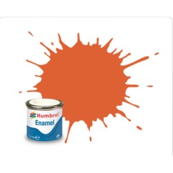 Humbrol 82 – Orange Lining Mat (14ml Peinture Émail)