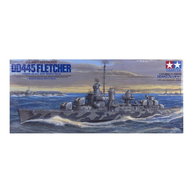 Tamiya 78012 Destroyer DD445 Le Fletcher 1:350