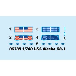 Trumpeter	6738	USS Alaska CB-1 1:700