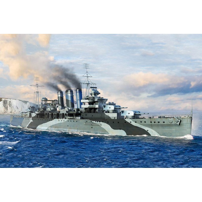 Trumpeter	6735	HMS Kent 1:700