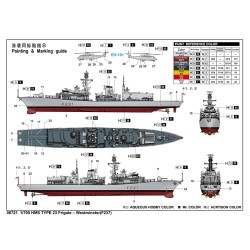 Trumpeter	6721	Frégate HMS TYPE 23 - Westminster (F237) 1:700