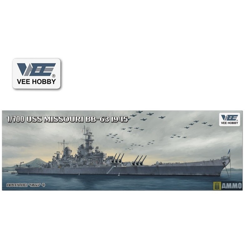 VEE	Hobby  VEEE57003 USS MISSOURI BB-63 1945 PROFESSIONAL EDITION