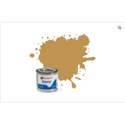 Humbrol 93 – Jaune Desert Mat (14ml Peinture Émail)