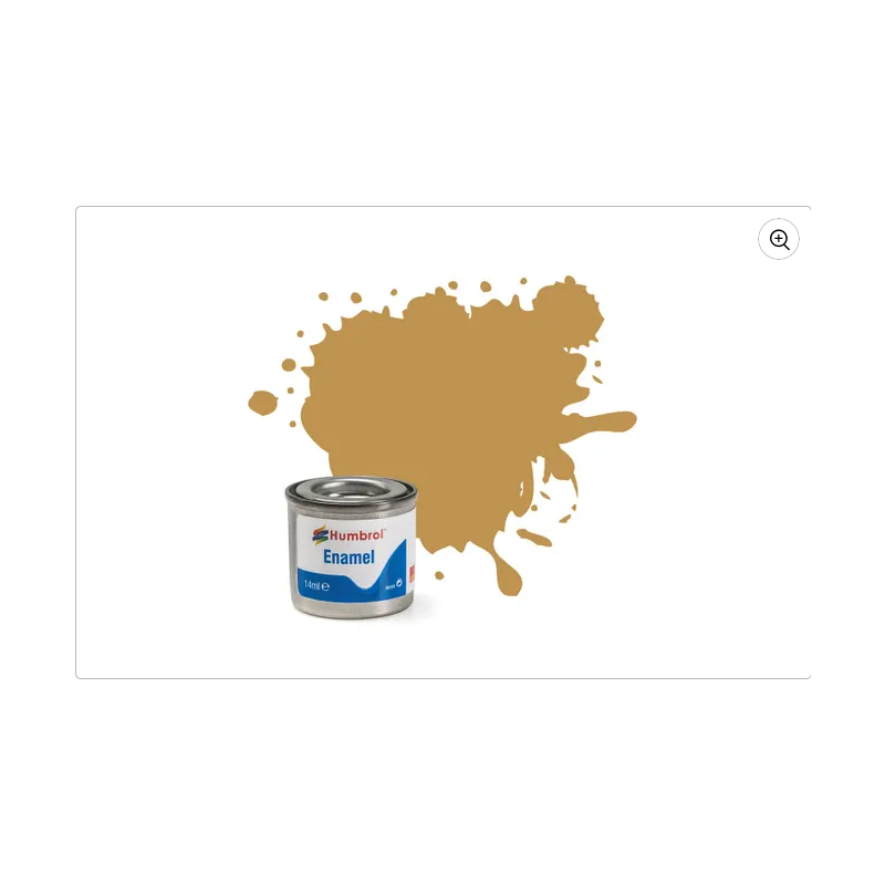 Humbrol HUM93	Jaune Desert Mat - 14ml Peinture Email