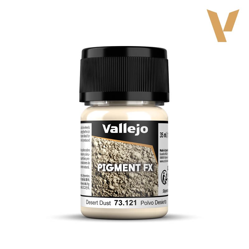 Vallejo 73.121 Pigment Poussière du Désert 35 ml – Effets Spéciaux Modélisme, Figurines et Maquettes