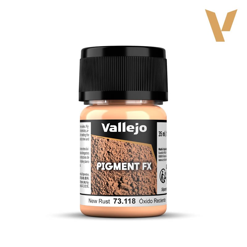 Vallejo 73.118 Pigment Rouille Récente 35 ml – Effets Spéciaux Modélisme, Figurines et Maquettes