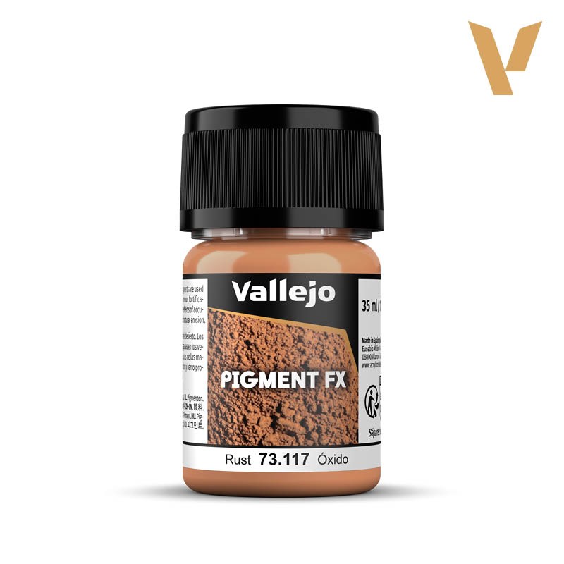 Vallejo 73.117 Pigment Rouille 35 ml – Effets Spéciaux Modélisme, Figurines et Maquettes