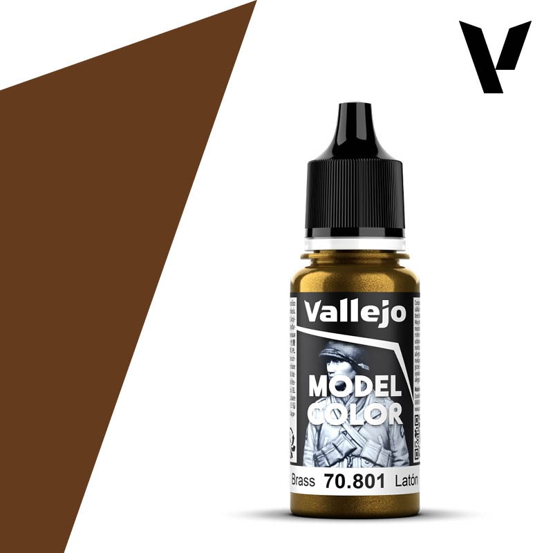 Vallejo 70.801 Laiton 18 ml – Peinture Acrylique Modélisme, Figurines et Maquettes
