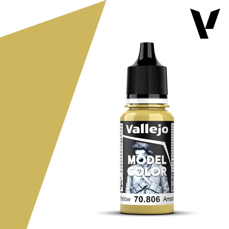 Vallejo 70.806 Lasure Jaune 18 ml – Peinture Acrylique Modélisme, Figurines et Maquettes