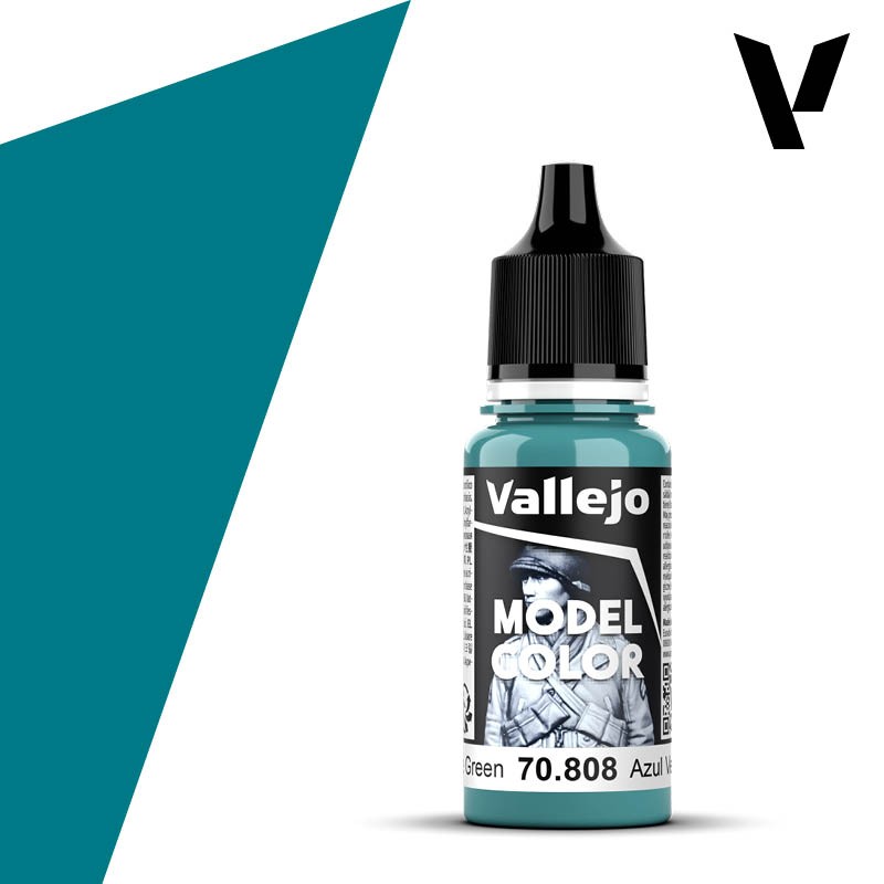 Vallejo 70.808 Bleu Vert 18 ml – Peinture Acrylique Modélisme, Figurines et Maquettes