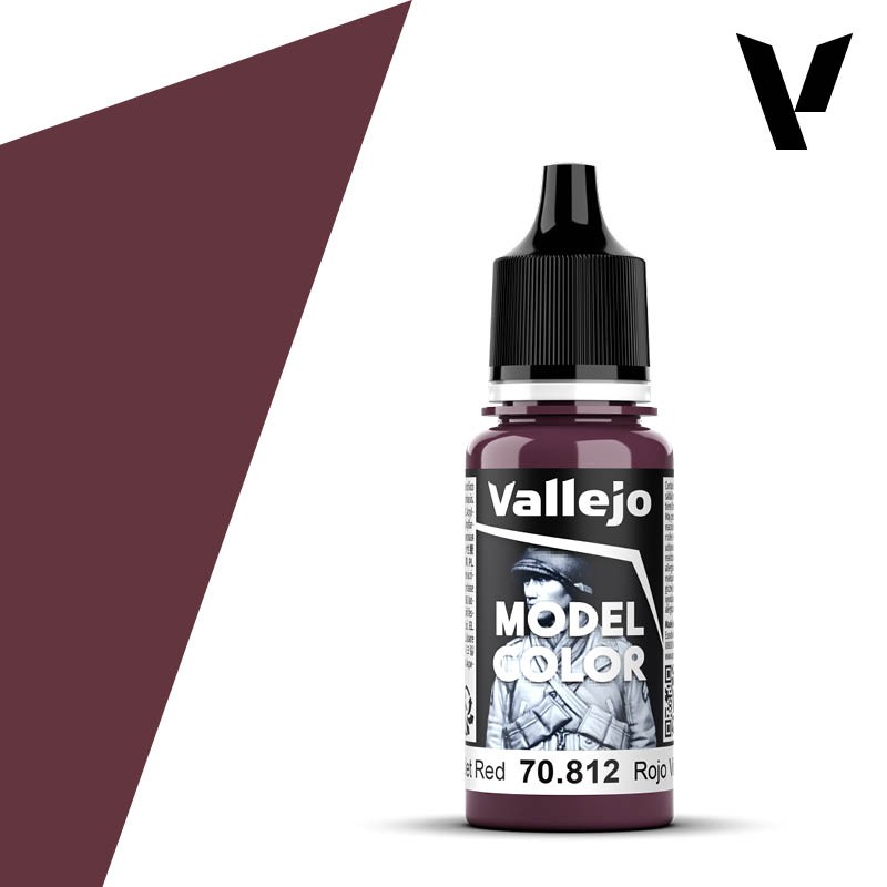 Vallejo 70.812 Violet Rouge 18 ml – Peinture Acrylique Modélisme, Figurines et Maquettes