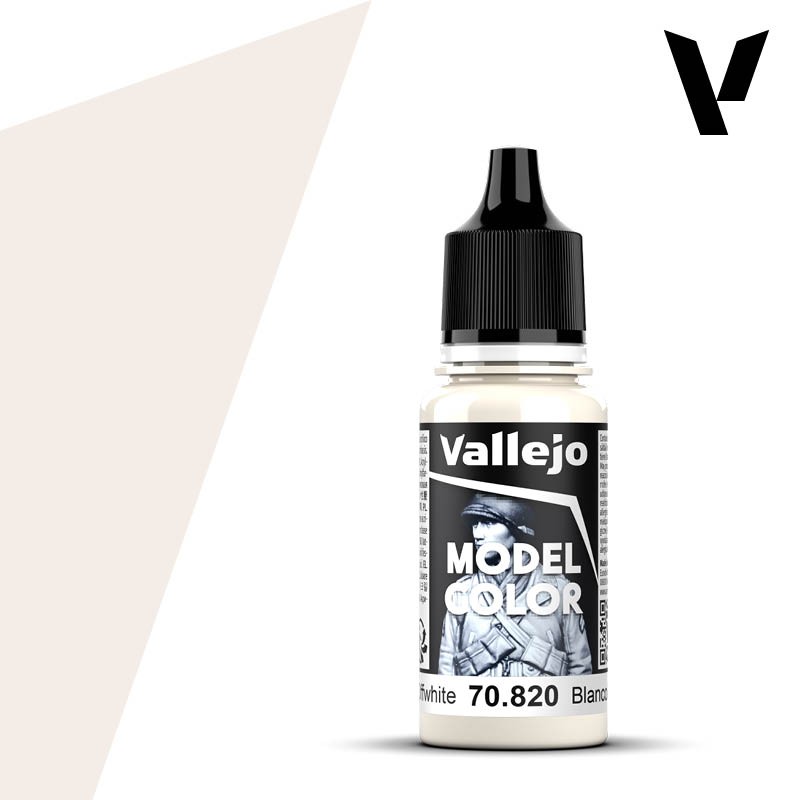 Vallejo 70.820 Blanc Cassé 18 ml – Peinture Acrylique Modélisme, Figurines et Maquettes