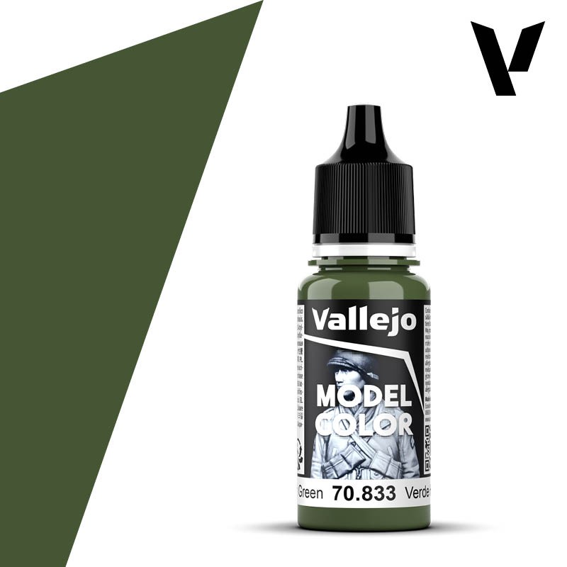 Vallejo 70.833 Vert de Fougère 18 ml – Peinture Acrylique Modélisme, Figurines et Maquettes