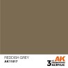 Ak Interactive Ak11017 Peinture Acrylique 3g Gris Rougeâtre 17ml