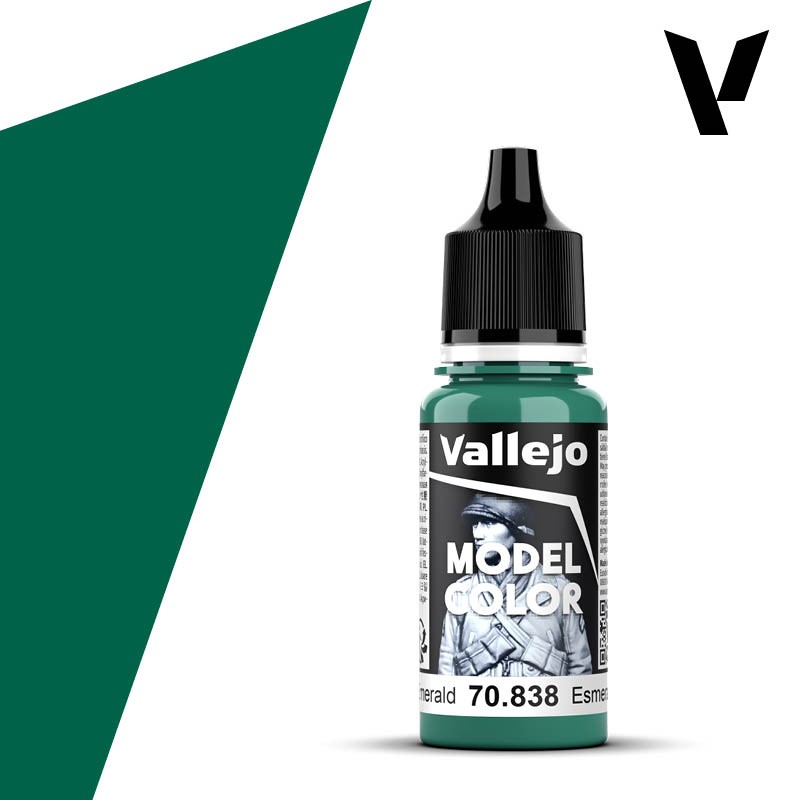 Vallejo 70.838 Émeraude 18 ml – Peinture Acrylique Modélisme, Figurines et Maquettes