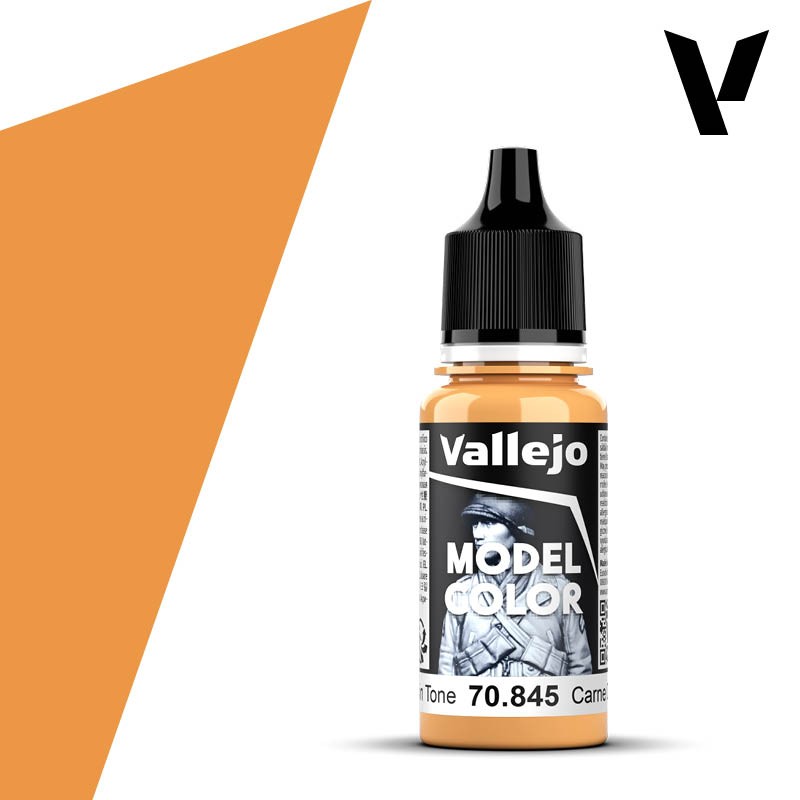 Vallejo 70.845 Ton de Peau Ensoleillé 18 ml – Peinture Acrylique Modélisme, Figurines et Maquettes