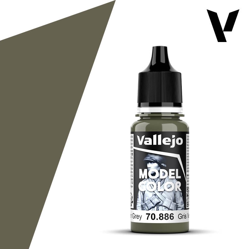 Vallejo 70.886 Vert Gris 18 ml – Peinture Acrylique Modélisme, Figurines et Maquettes