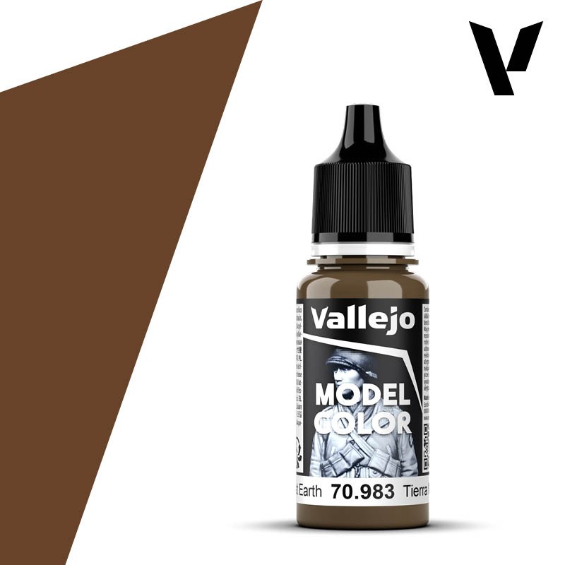 Vallejo 70.983 Terre Plate 18 ml – Peinture Acrylique Modélisme, Figurines et Maquettes