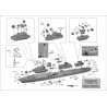 NikoModel 7014 – Destroyer français Le Terrible (1/700) – Maquette Résine