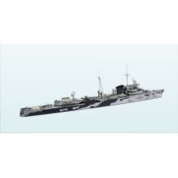 NikoModel	7107	HNLMS jacob Van Hemmskerck 1942 Croiseur léger hollandais 1:700