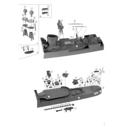 NikoModel	7107	HNLMS jacob Van Hemmskerck 1942 Croiseur léger hollandais 1:700