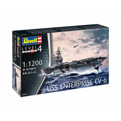 Revell	5824	USS ENTERPRISE CV-6 1:1200