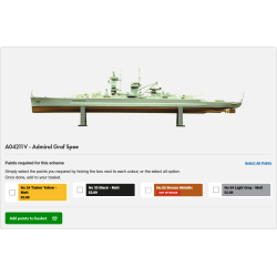 Airfix A04211V Admiral Graf spee 1/600