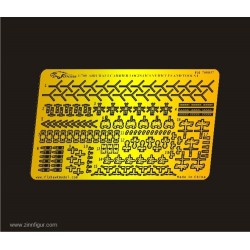 Flyhawk FH700037 – Véhicules et outils logistiques pour porte-avions WWII – 1:700