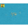 Aber	S 1:700 L-039	Set de 18 pièces 20 mn L/65 barels C/38 For german War ships