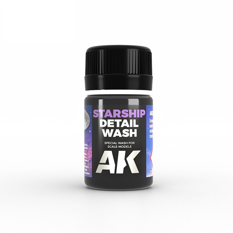 Ak interative	AK0636	Lavis pour détails vaisseau spatial 35ml