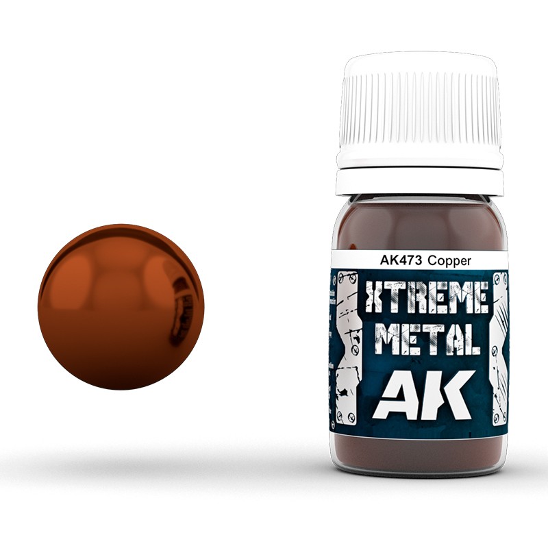 Ak interative	AK473	Cuivre Métal Xtreme 30 ml