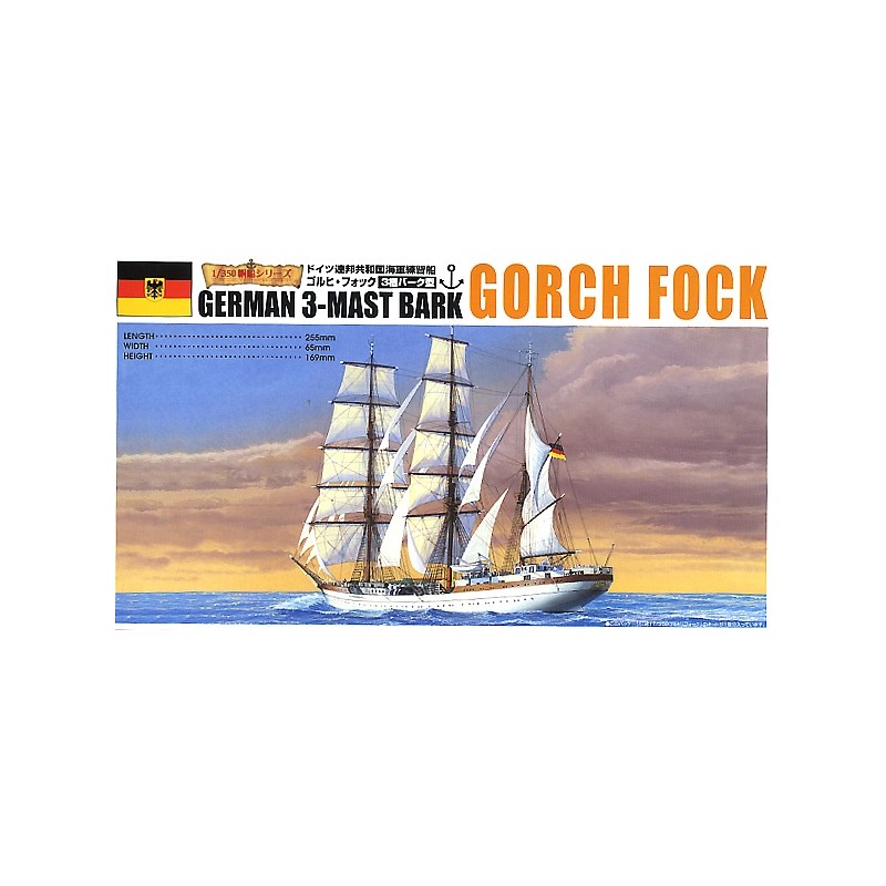 Aoshima	AO44285	Gorch Fock 1:350