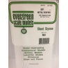 Evergreen EG4521 – Plaque de toiture en polystyrène blanc opaque (épaisseur 1 mm, espacement 4,8 mm)