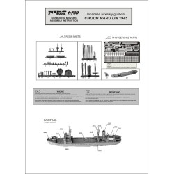 Niko Model 7063 – Choun Maru (IJN 1945) 1:700