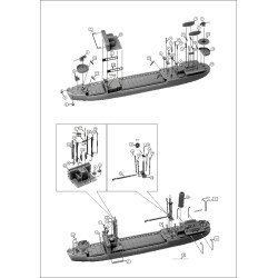 Niko Model 7063 – Choun Maru (IJN 1945) 1:700