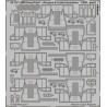 Eduard 53187 – HMS Hood Pt.1 – Armement AA et lance-roquettes 1/200 (Trumpeter)