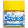 Hobby/Gunze	N4	ACRYSION (10 ML) JAUNE BRILLANT